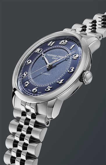 Armbanduhr Frederique Constant Herr Classics Art Deco in Stahl FC-301BL3B6B - FC-301BL3B6B